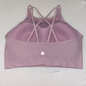 LULULEMON LIKE A CLOUD HIGH-NECK LONGLINE BRA *LIGHT SUPPORT, B/C CUP